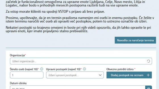 Schermata https://esamonarocanje.gov.si/ue/sl/narocanje