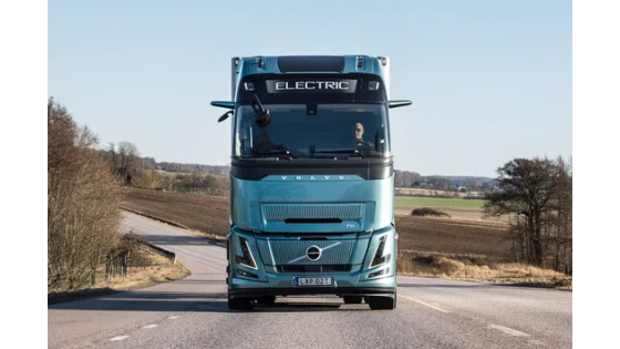 New Volvo truck with a range of 600 km