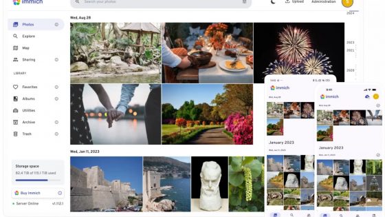 Come archiviare tutte le tue foto in casa senza l'aiuto di Google (o Apple)?