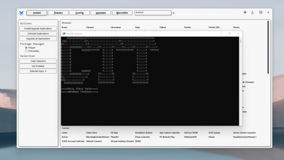 How to use WinUtil to optimize Windows 11?